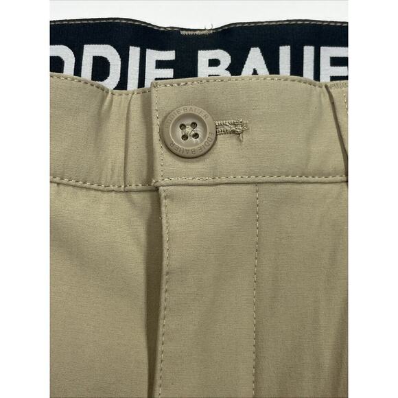 Eddie Bauer Mens Rainier Tech Pants Size 38x30 Zip Pocket Stretch - Picture 6 of 13